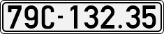License plate of Vietnam, Cars