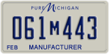 Michigan, Manufacturer (123m456)