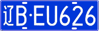 License plate of China, Cars