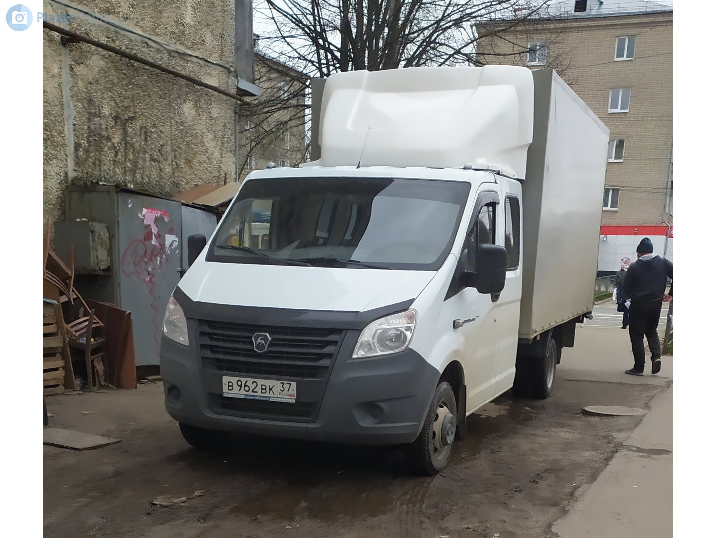 в 962 вк 37, GAZ ГАЗель Next Double Cab Truck (A22, C42), 2013–