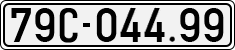 License plate of Vietnam, Cars