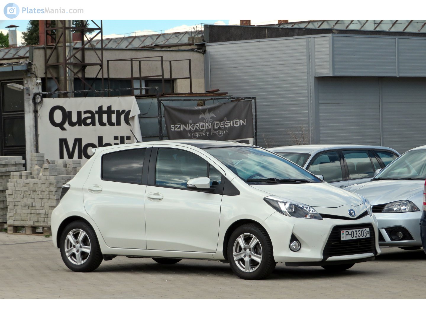 P-03303 20, Toyota Yaris 3rd gen 5-door Hatch (XP130), 2011–2014