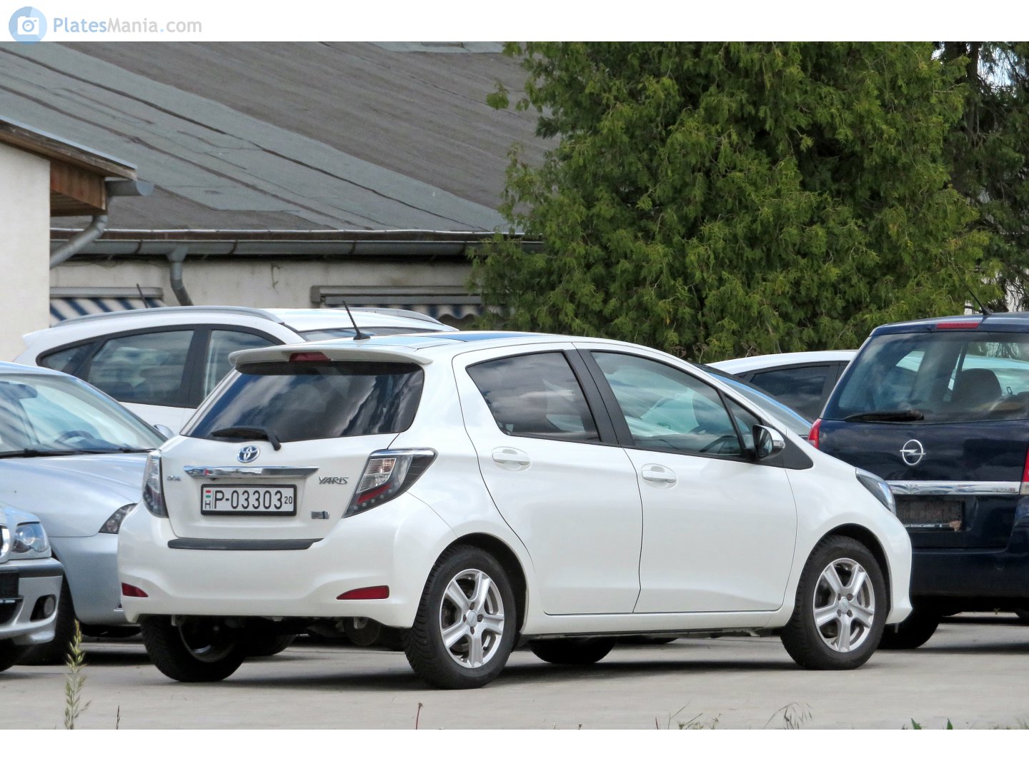 P-03303 20, Toyota Yaris 3rd gen 5-door Hatch (XP130), 2011–2014