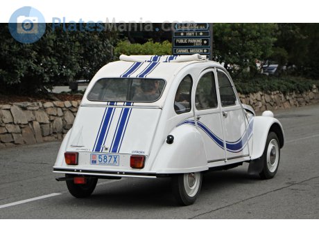 587X, Citroёn 2CV