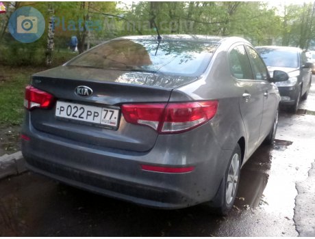 р022рр77, Kia Rio