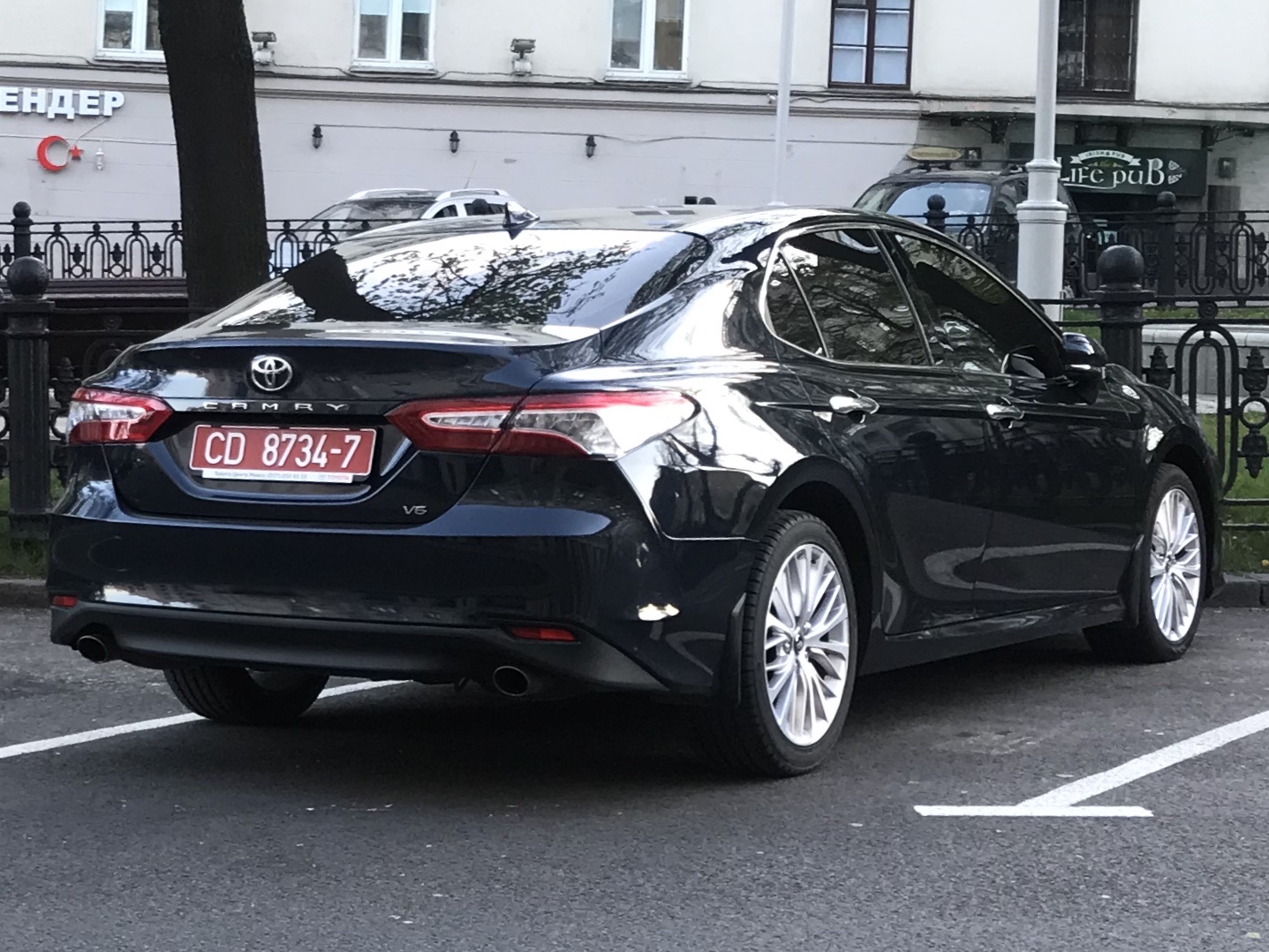 CD 8734-7, Toyota Camry 8th gen (XV70), 2017–