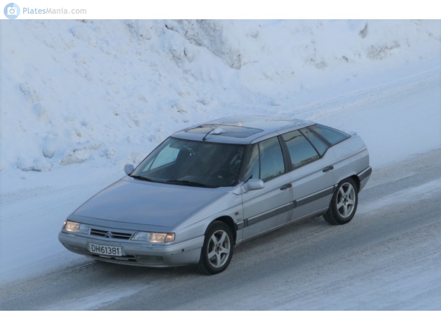DH 61381, Citroёn XM 1st gen Liftback (Y3/Y4), 1989–2000