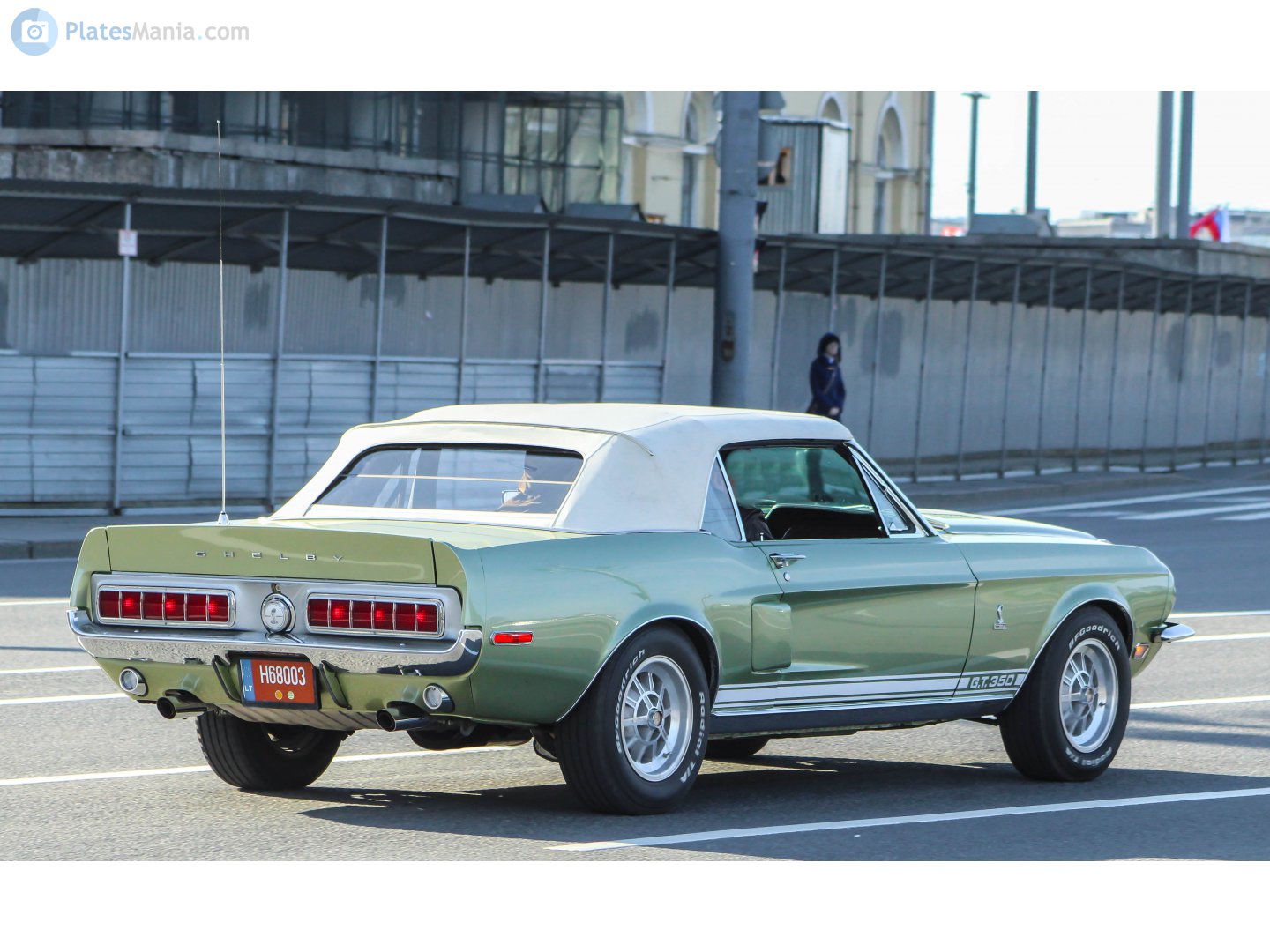H68003, Ford Mustang 1st gen Shelby 2-door Convertible, 1967–1969