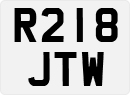 License plate of the United Kingdom, 1983 year system