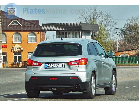 CA 0777 II, Mitsubishi Outlander Sport