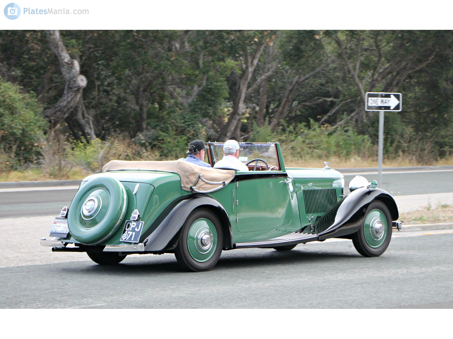 CPJ71, Bentley 3½ Litre 