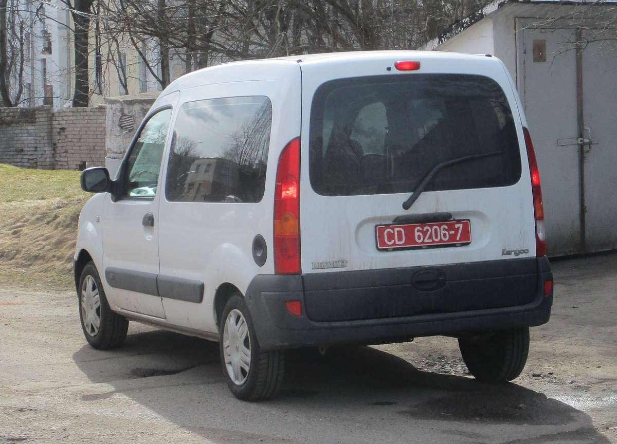 CD 6206-7, Renault Kangoo 1st gen (F76/K76), 1997–2003 (–2008 for LATAM-market)