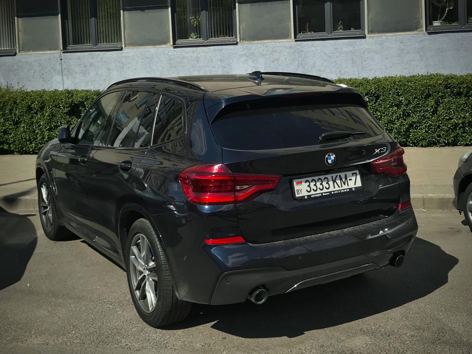 3333 KM-7, BMW X3 3rd gen (G01), 2017–2021