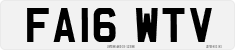 License plate of the United Kingdom, 2001 year system