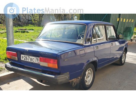 р267вс78, Lada (VAZ) 2107