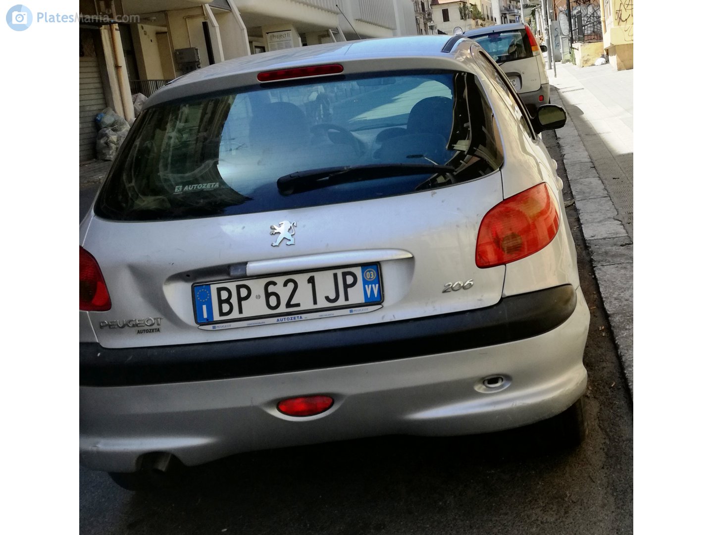 BP 621 JP, Peugeot 206 