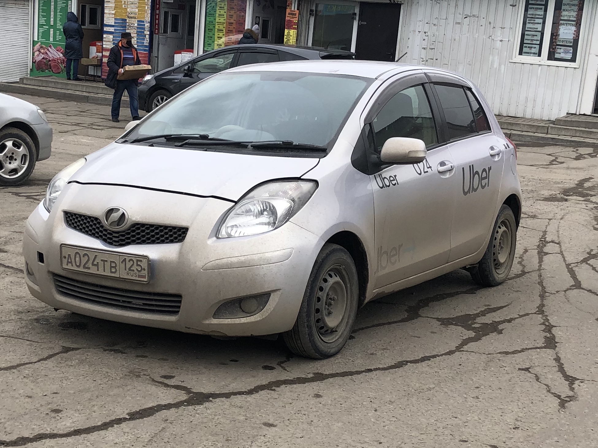 а 024 тв 125, Toyota Vitz 2nd gen (XP90), 2005–2010