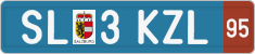 License plate of Austria, Provisional