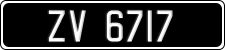 License plate of Ireland, Oldtimers