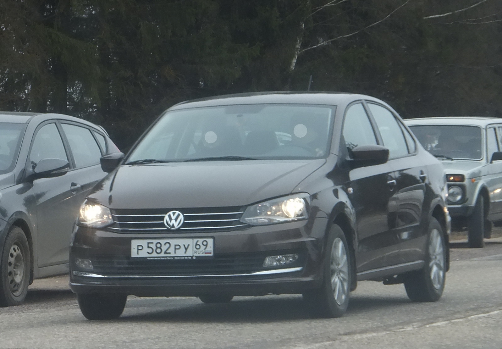 р 582 ру 69, Volkswagen Polo 5th gen Sedan (A05), 2010­–2015