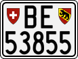 License plate of Switzerland, Motorcycles