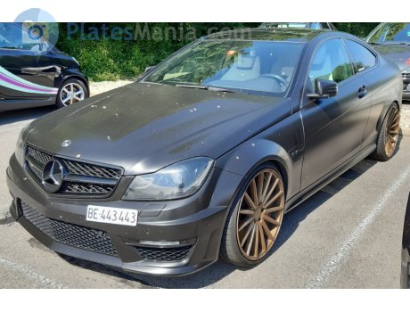 BE 443443, Mercedes-Benz C-Klasse