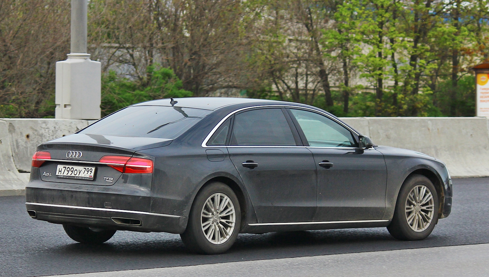 н 799 оу 799, Audi A8 3rd gen (D4/4H), facelift, 2013–2018