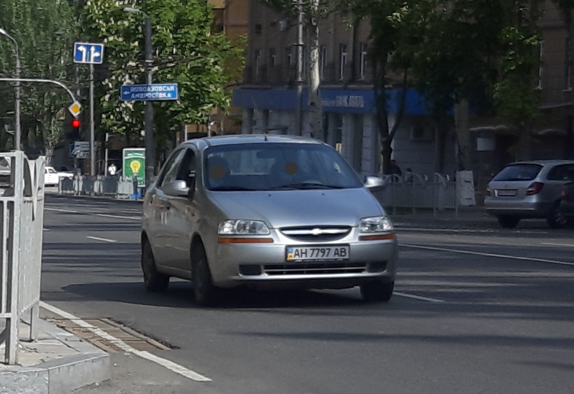 AH 7797 AB, Chevrolet Aveo 1st gen Sedan (T200), 2003–2006
