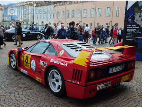 DE 775 CP, Ferrari F40