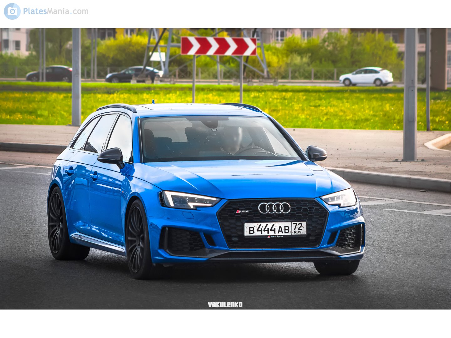 в 444 ав 72, Audi RS4 4th gen (B9/8W5/8WD), 2017–2019