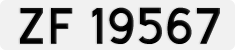 License plate of Norway, Cars