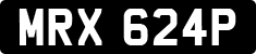 License plate of the United Kingdom, 1963 year system