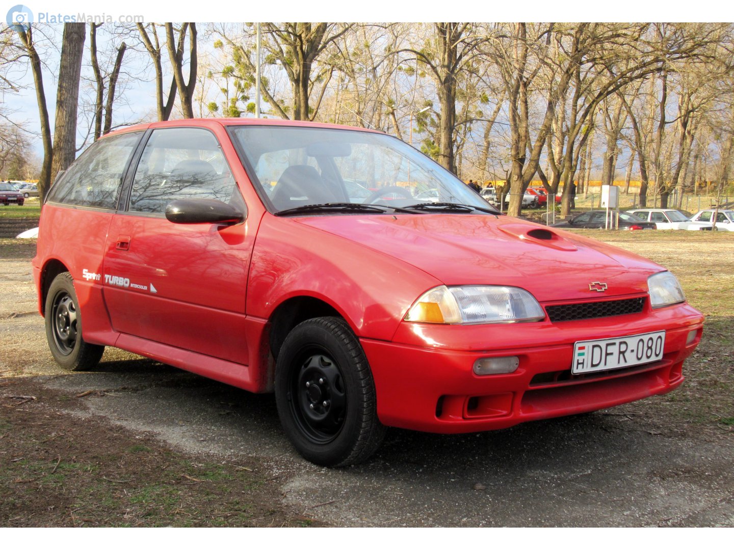 DFR-080, Chevrolet Sprint 2nd gen 3-door Hatch (SF; CA-market), 1989–1994