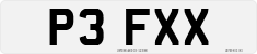 License plate of the United Kingdom, 1983 year system