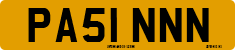 License plate of the United Kingdom, 2001 year system