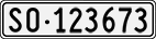 License plate of Switzerland, Cars