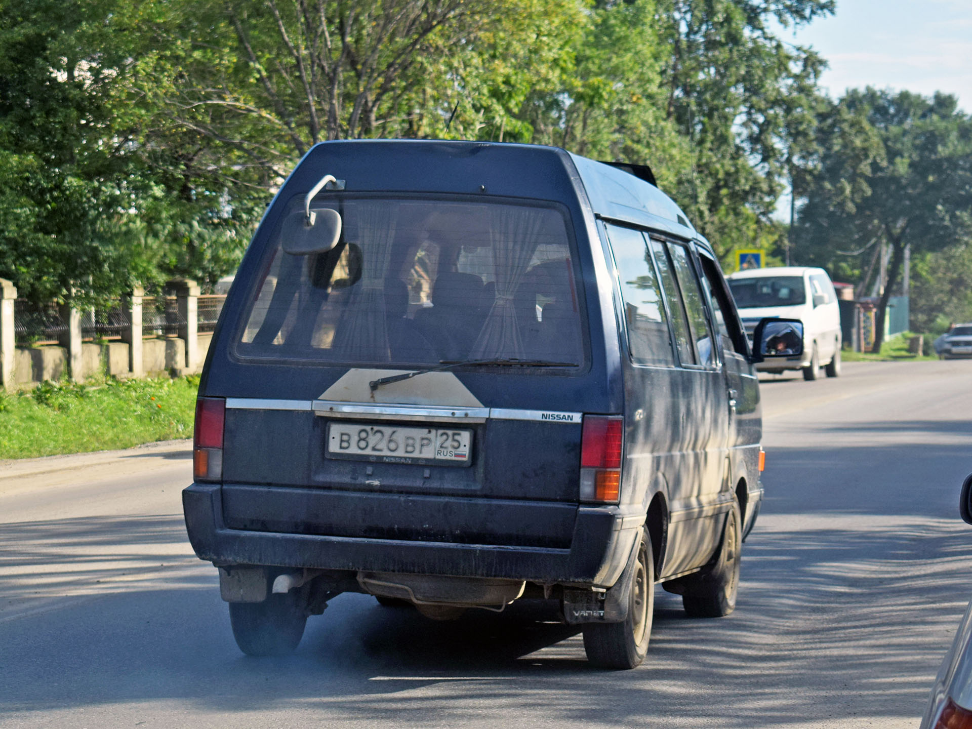 в 826 вр 25, Nissan Datsun Vanette 2nd gen (C22), 1985–1986