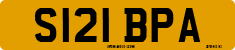 License plate of the United Kingdom, 1983 year system