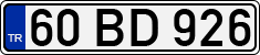 License plate of Turkey, Regular plates