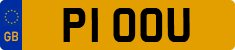 License plate of the United Kingdom, 1983 year system