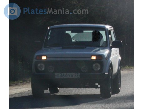 о364ух47, Lada (VAZ) 2121 Нива