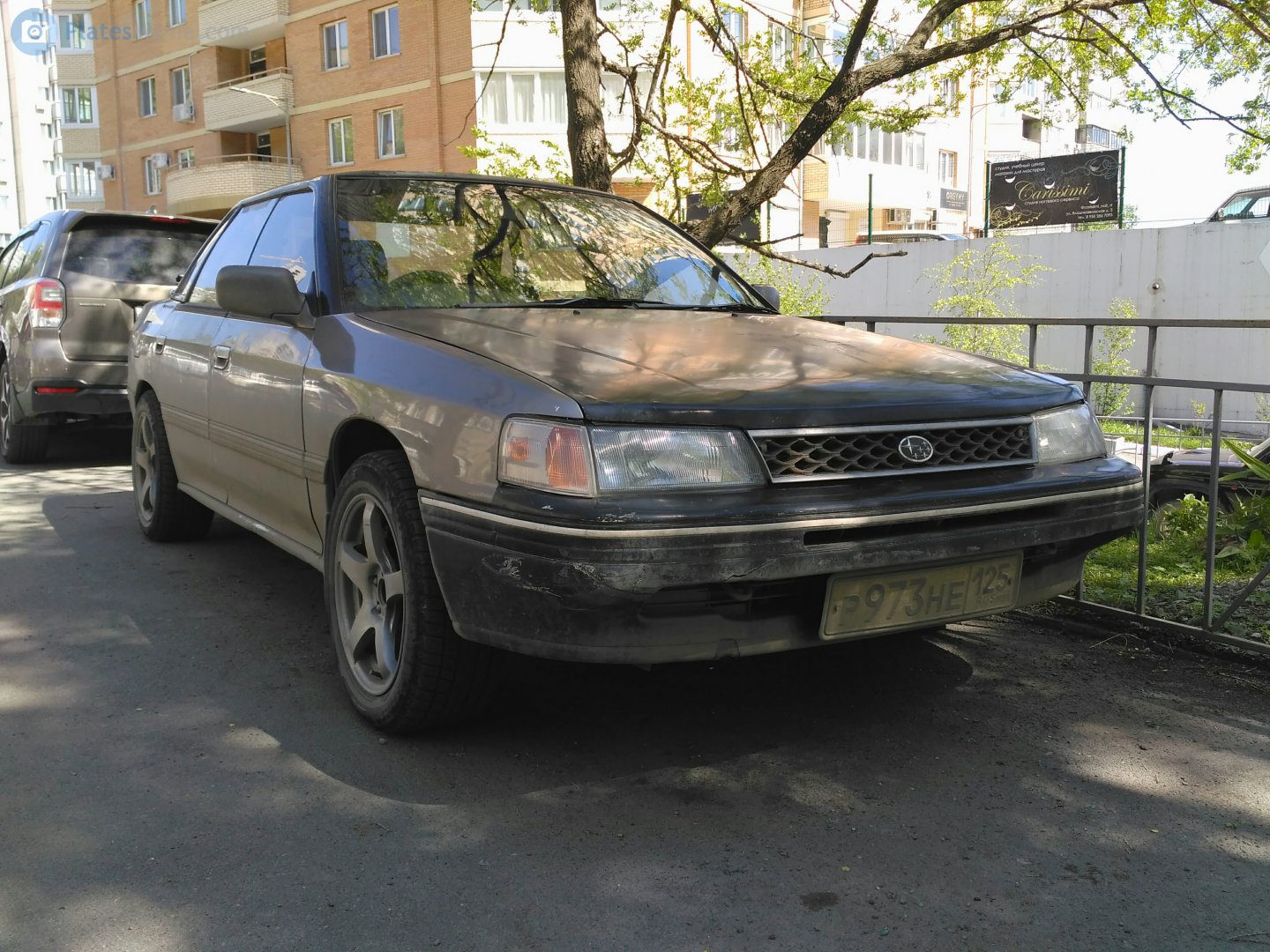 р 973 не 125, Isuzu Aska 2nd gen (BCK/BCL/BCM), 1990–1994 (rebadged Subaru Legacy)
