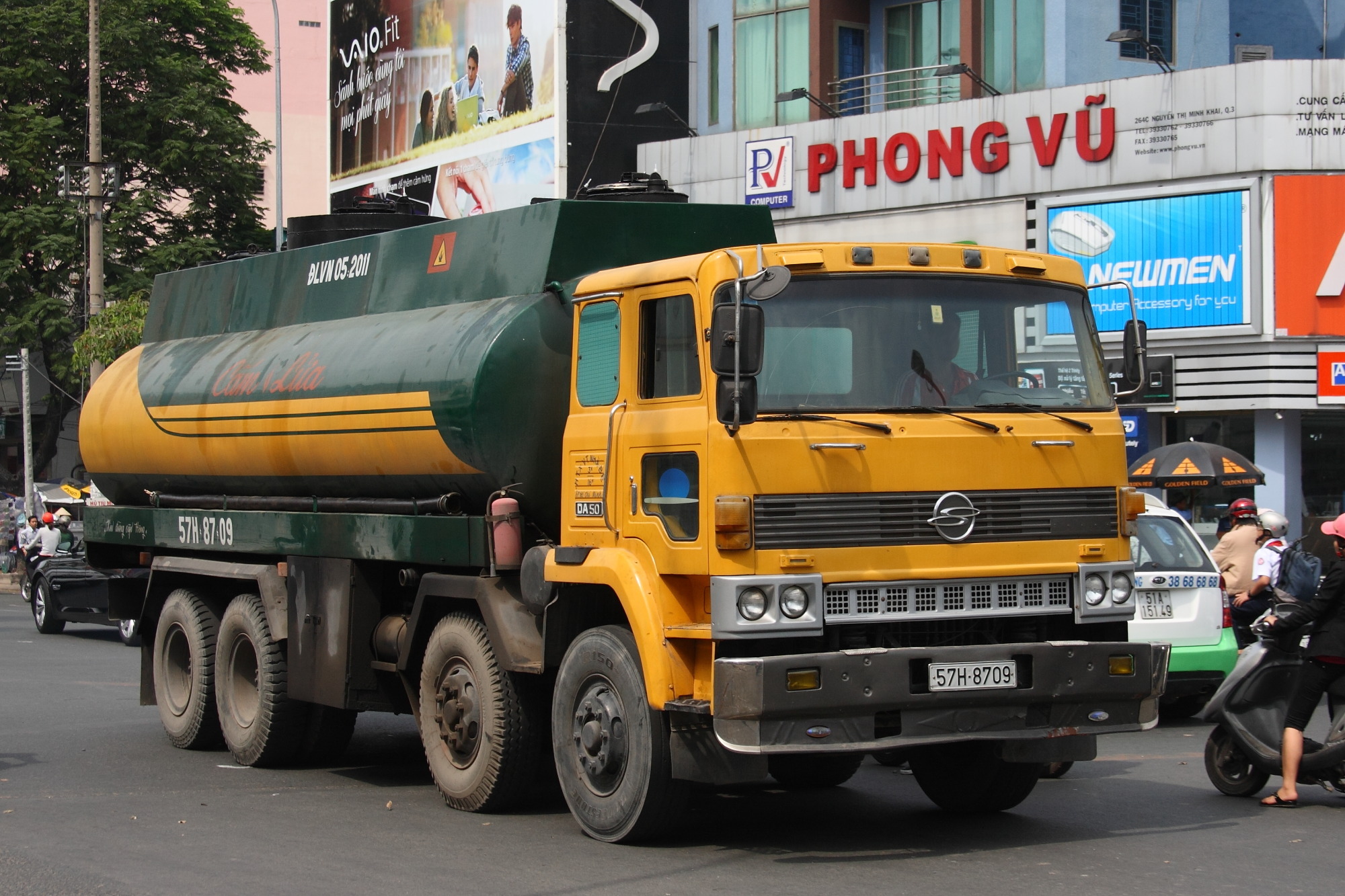 57H-8709, SsangYong (KGM) DA Truck DA30/DA50, 1985–1994