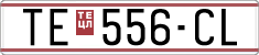 License plate of North Macedonia, Regular plates (1993)
