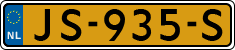 License plate of the Netherlands, Cars