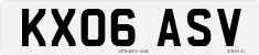 License plate of the United Kingdom, 2001 year system