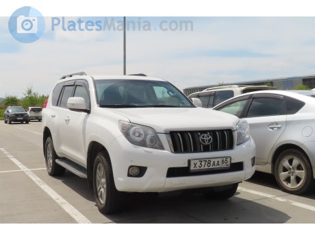 х378аа65, Toyota Land Cruiser Prado