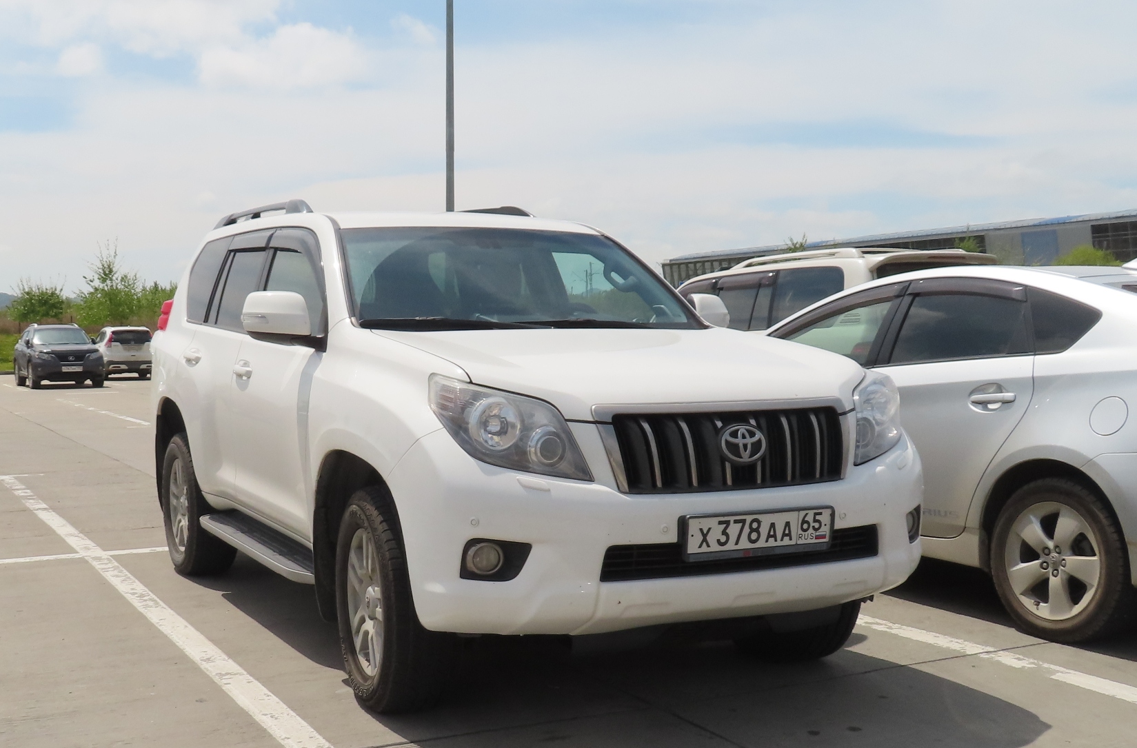 х 378 аа 65, Toyota Land Cruiser Prado 4th gen 5-door SUV (J150), 2009–2013