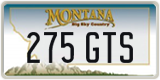 Montana, Vanity Plates