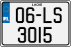 License plate of Ireland, Regular plates